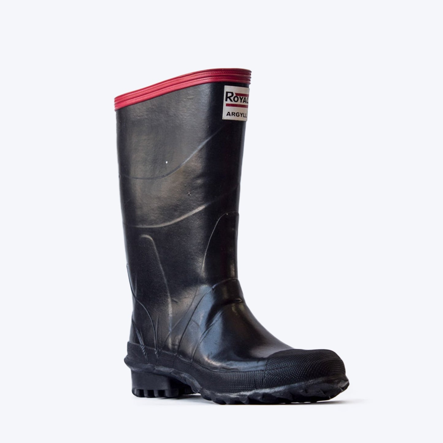 Bota Caucho Vulcanizada Impermeable Construccion , Antideslizante , Resistente Abrasion , Refuerzo Capellada , Refuerzo Contrafuerte