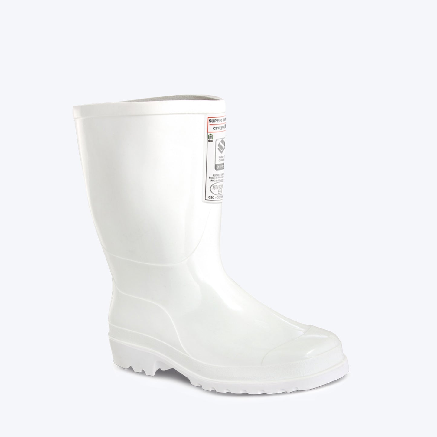 Bota Industrial Supermacha Baja Blanca 2310010 Sin Puntera. PRECIO SIN IVA