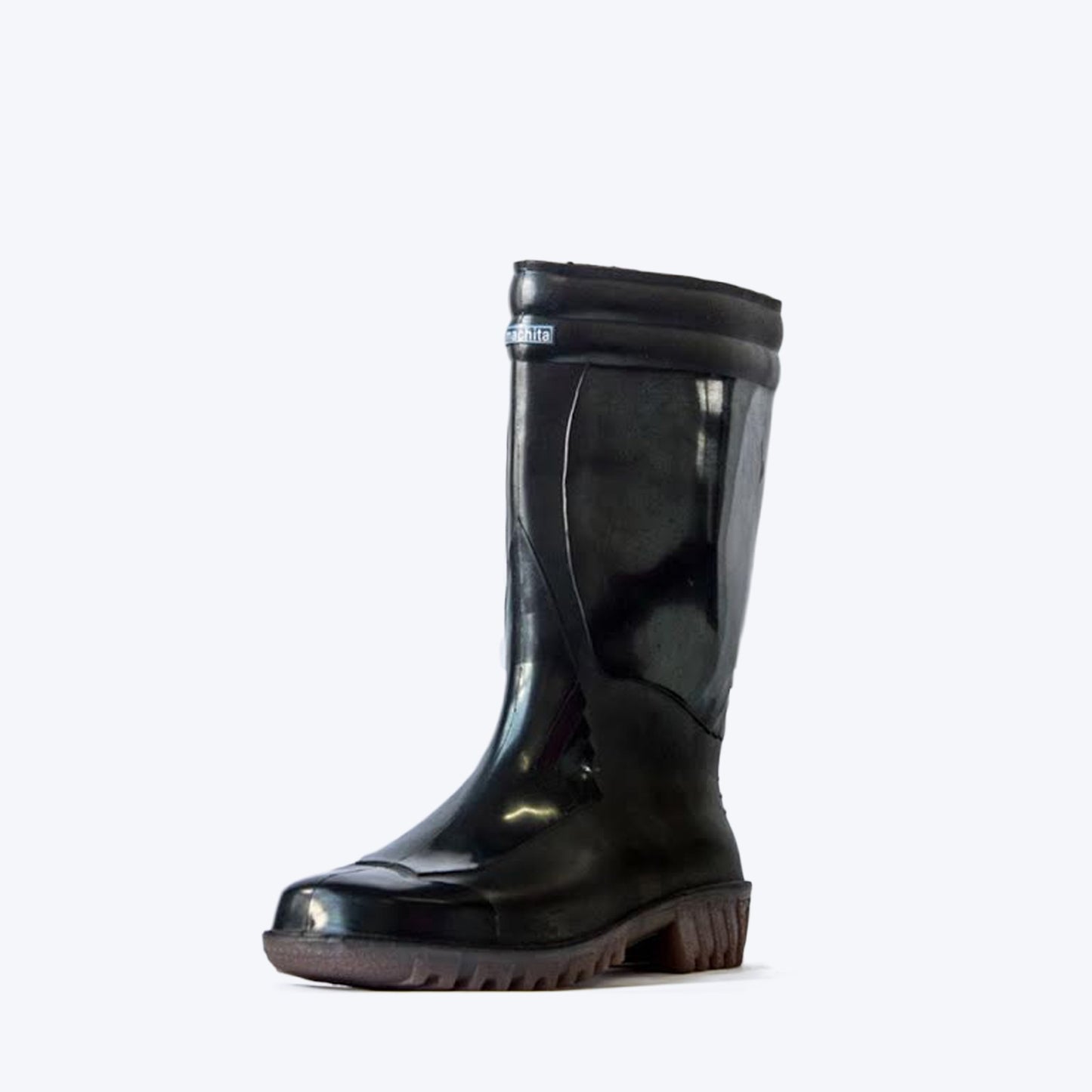 Bota 100% Pvc , Impermeable , Antideslizante , Suela con excelente agarre, labrado profundo , Flexible 