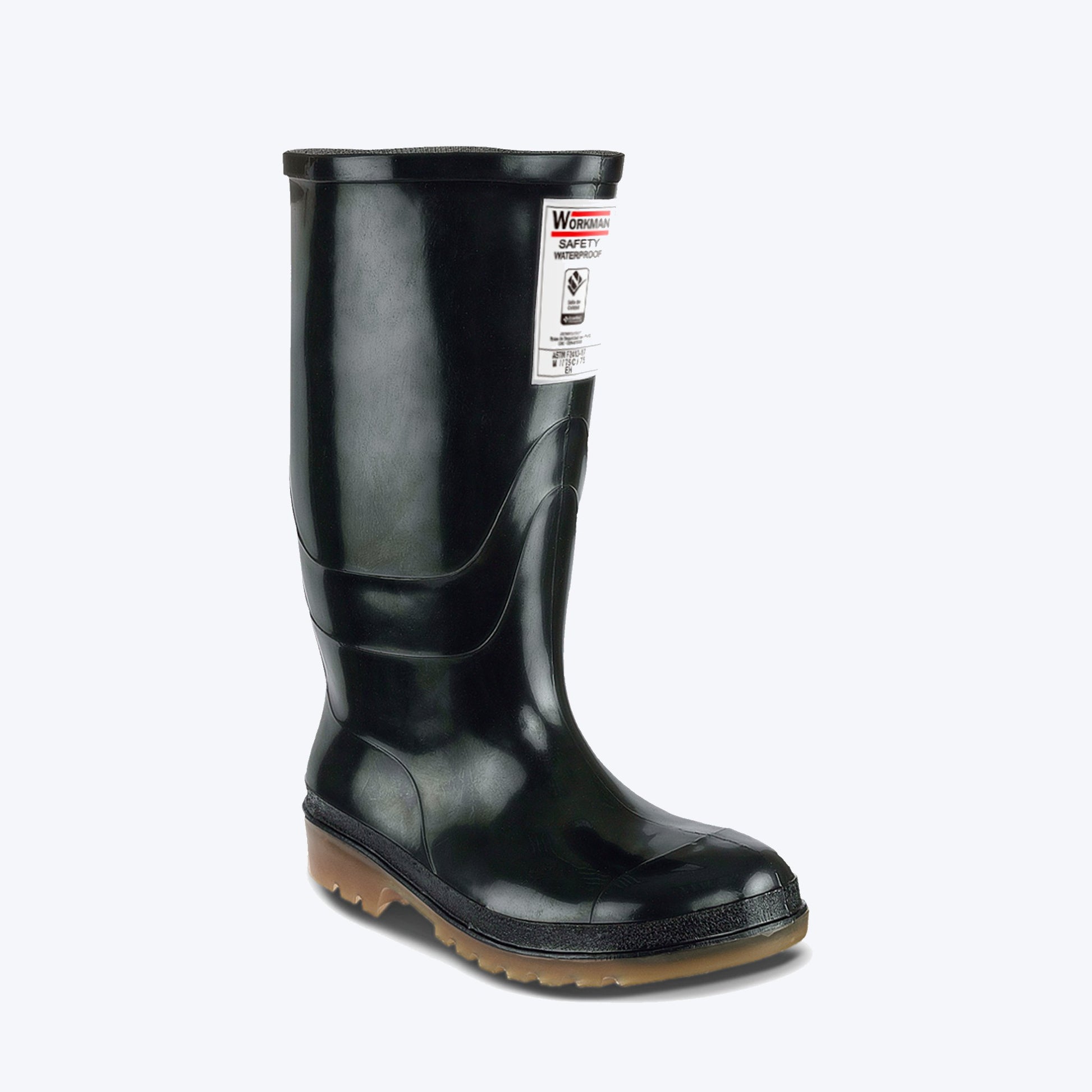 Bota Inyectada en P.V.C. , bicolor 100%  impermeable , para la industria y la construccion donde existan riesgos de caída de objetos pesados y corto punzantes.  Ideal para la industria y la construccion. 