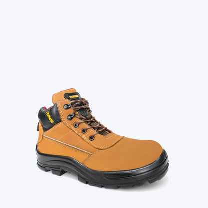 Bota Industrial Cuero 6004 Elite Seguridad con Puntera Composite Siena Reflectivo. PRECIO SIN IVA