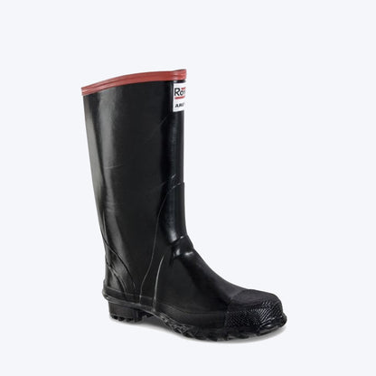 Botas en Caucho con Puntera de Acero que Protege el pie y resiste una fuerza de compresion de 15KN . Suela Antideslizante Resistente a la Abrasión. Construccion. Agroindustrial.Ingenieria y Arquitectura. 