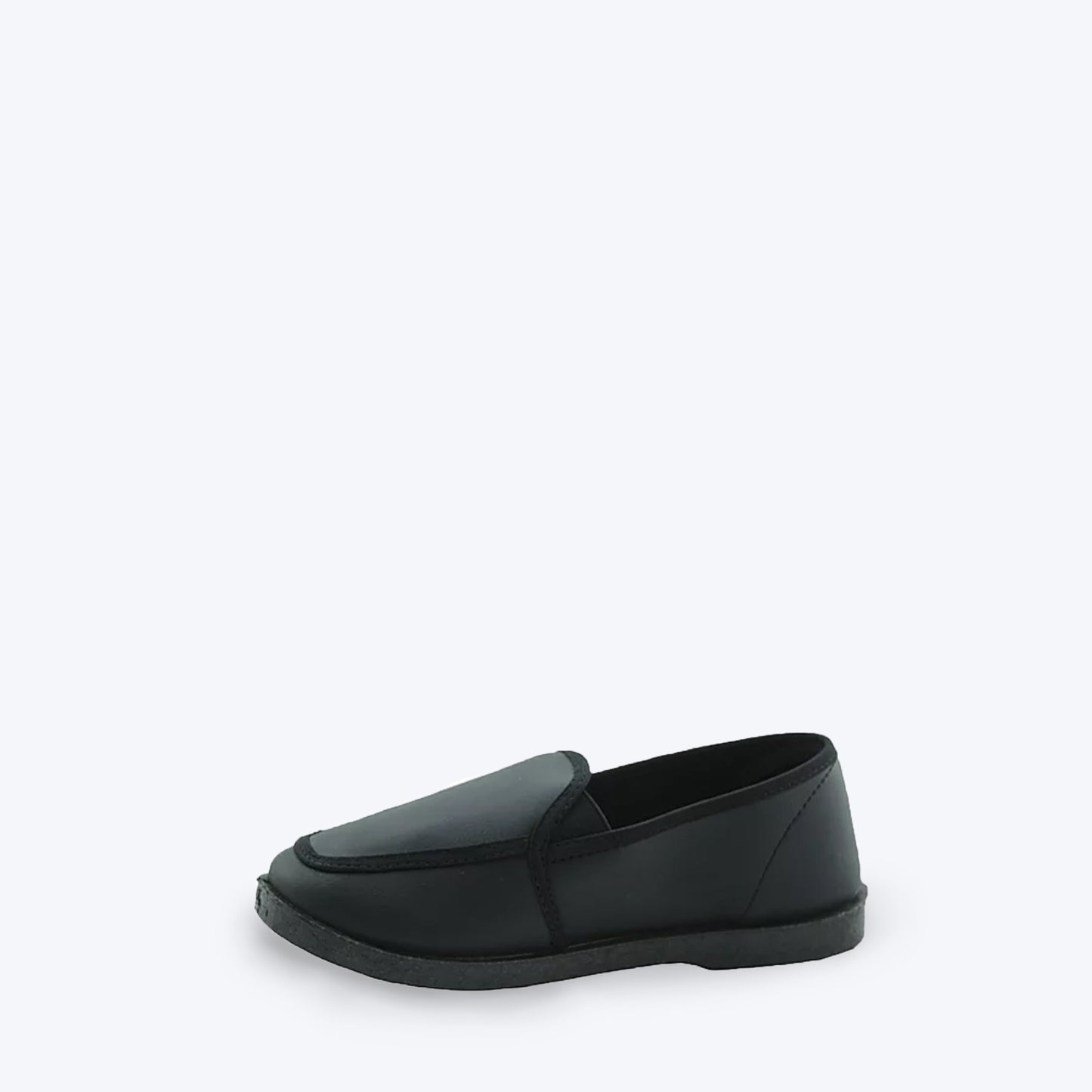 Zapato Dotación 203 Mocasín Sintético Negro. PRECIO SIN IVA